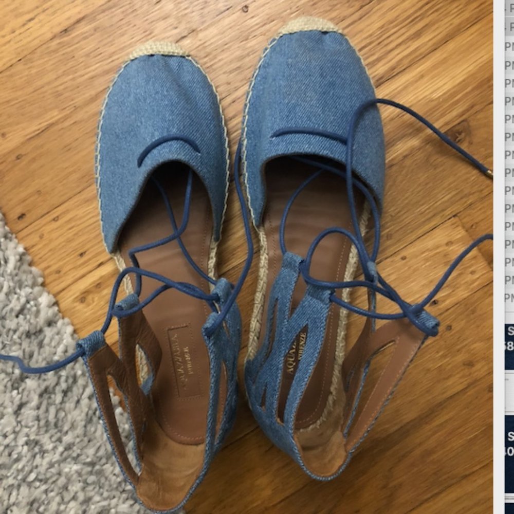 Aquazzura espadrilles